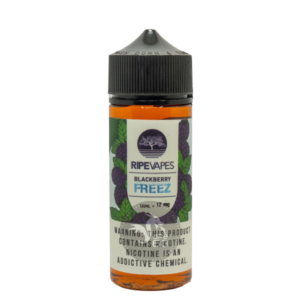 خرید جویس تمشک سیاه یخ (120 میل) RIPE VAPES BLACKBERRY FREEZ