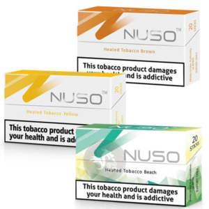 خرید سیگار نوسو در طعم های مختلف NUSO HEATED TOBACCO