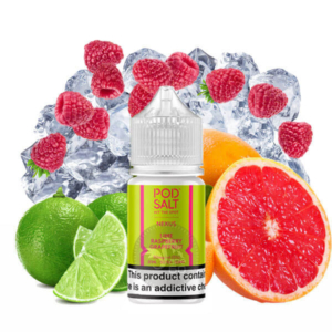 خرید سالت لیمو تمشک یخ (30 میل) POD SALT LIME RASPBERRY GRAPEFRUIT ICE