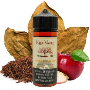 خرید جویس تنباکو سیب رایپ ویپز (120 میل) RIPE VAPES APPLE TOBACCO