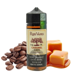 خرید جویس قهوه کارامل رایپ ویپز (120 میل) RIPE VAPES CAFE CARAMEL