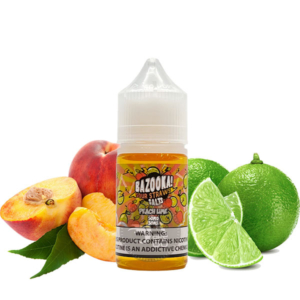 خرید سالت هلو لیمو بازوکا (30 میل) BAZOOKA PEACH LIME