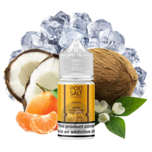 خرید سالت نارنگی نارگیل یخ پاد سالت (30 میل) Pod Salt Sweet Tangerine Coconut Ice