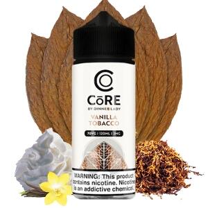 خرید جویس تنباکو خامه وانیل کُر (120میل) CORE VANILLA TOBACCO