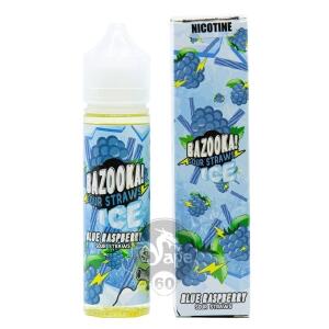 خرید جویس تمشک آبی یخ (60میل) BAZOOKA BLUE RASPBERRY ICE