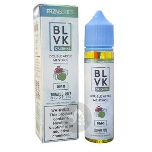 خرید جویس دو سیب یخ بی ال وی کی (60میل) BLVK DOUBLE APPLE MENTHOL