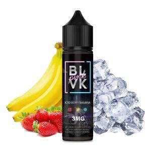 خرید جویس توت فرنگی موز بی ال وی کی (60میل) BLVK ICED BERRY BANANA–PINK SERIES