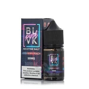 خرید سالت توت فرنگی هلو (30میل) BLVK ICED BERRY PEACH