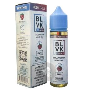 خرید جویس توت فرنگی یخ بی ال وی کی (60میل) BLVK STRAWBERRY MENTHOL