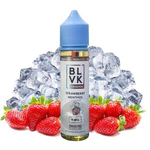 خرید جویس توت فرنگی یخ بی ال وی کی (60میل) BLVK STRAWBERRY MENTHOL