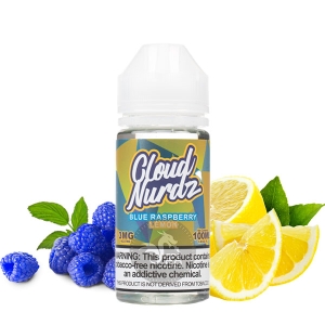 جویس لیمو تمشک آبی (100میل) CLOUD NURDZ BLUE RASPBERRY LEMON