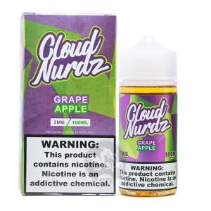 قیمت جویس انگور سیب کلود نوردز (100میل) CLOUD NURDZ GRAPE APPLE