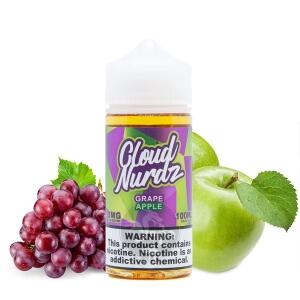 قیمت جویس انگور سیب کلود نوردز (100میل) CLOUD NURDZ GRAPE APPLE