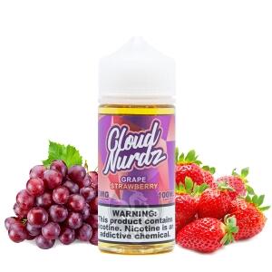 فروش جویس انگور توتفرنگی (100میل) CLOUD NURDZ GRAPE STRAWBERRY