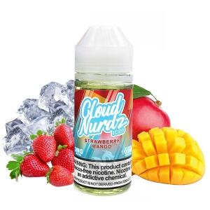 قیمت جویس توت‌فرنگی انبه یخ (100میل) CLOUD NURDZ ICED STRAWBERRY MANGO