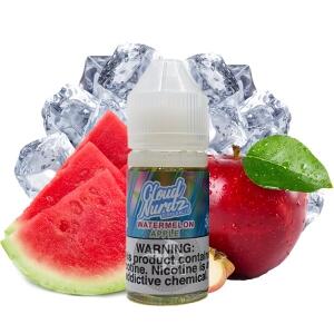 خرید سالت سیب هندوانه یخ (30میل) CLOUD NURDZ ICED WATERMELON APPLE _TFN SERIES