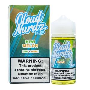 فروش جویس کیوی ملون یخ کلود نوردز (100میل) CLOUD NURDZ KIWI MELON ICED