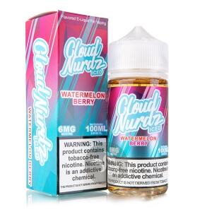 خرید جویس هندوانه بلوبری یخ (100میل) CLOUD NURDZ WATERMELON BERRY ICED