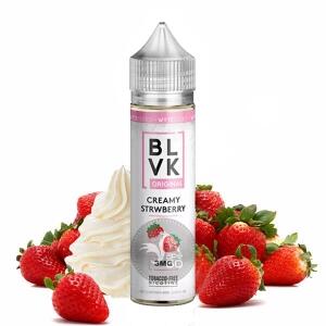 جویس توت فرنگی خامه بی ال وی کی (60میل) BLVK CREAMY STRAWBERRY