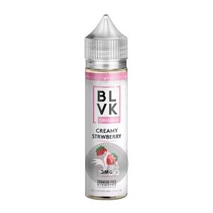 خرید جویس توت فرنگی خامه بی ال وی کی (60میل) BLVK CREAMY STRAWBERRY