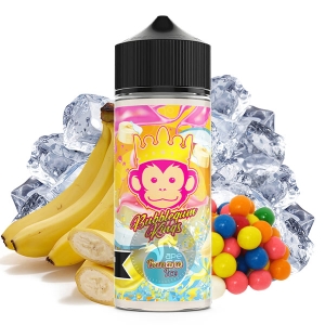 خرید جویس آدامس بادکنکی موز یخ (120میل) DR.VAPES BUBBLEGUM KINGS BANANA ICE