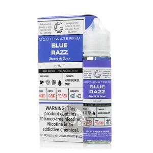 خرید جویس آبنبات بلوبری تمشک آبی گلس (60میل) GLAS BLUE RAZZ-BASIX SERIES