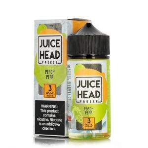 خریدجویس هلو گلابی یخ (100میل) JUICE HEAD FREEZE PEACH PEAR