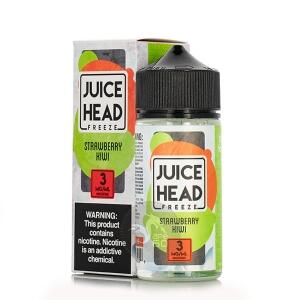 خرید جویس کیوی توت فرنگی یخ جویس هد (100میل) JUICE HEAD FREEZE STRAWBERRY KIWI