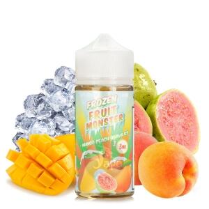 خریدجویس انبه هلو یخ (100میل) MONSTER MANGO PEACH GUAVA ICE