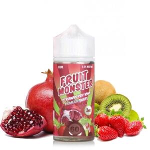 خریدجویس کیوی انار (100میل) MONSTER STRAWBERRY KIWI POMEGRANATE