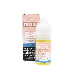 خرید سالت گواوا توت فرنگی یخ نیکد (30میل) NKD MAX WHITE GUAVA ICE