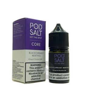 خرید سالت انگورفرنگی یخ پاد سالت (30میل) POD SALT BLACKCURRANT MENTHOL