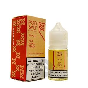 خرید سالت سیب هلو پاد سالت (30میل) POD SALT FUJI APPLE PEACH