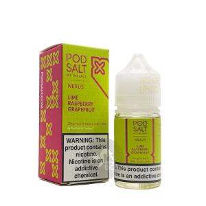 خرید سالت لیمو ترش تمشک (30میل) POD SALT LIME RASPBERRY GRAPEFRUITسالت لیمو ترش تمشک (30میل) POD SALT LIME RASPBERRY GRAPEFRUIT