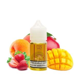 فروش سالت انبه توت‌فرنگی (30میل) POD SALT MANGO STRAWBERRY PEACH