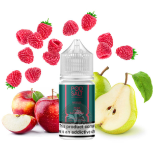 خرید سالت گلابی سیب تمشک (30میل) POD SALT PEAR APPLE RASPBERRY