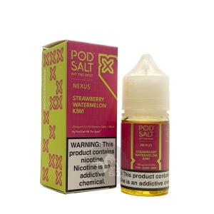 فروش سالت توت فرنگی هندوانه پاد سالت (30میل) Pod Salt Strawberry Watermelon Kiwi