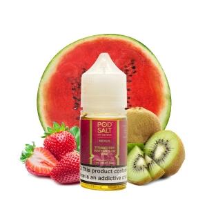 فروش سالت توت فرنگی هندوانه پاد سالت (30میل) Pod Salt Strawberry Watermelon Kiwi