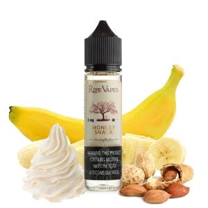 خرید جویس خامه موز بادام زمینی رایپ ویپز RIPE VAPES MONKEY SNACK