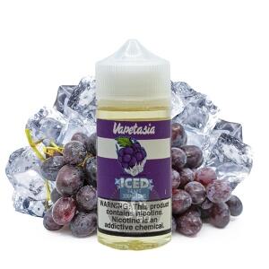 قیمت جویس انگور یخ ویپ تازیا (100میل) VAPETASIA ICED GRAPE