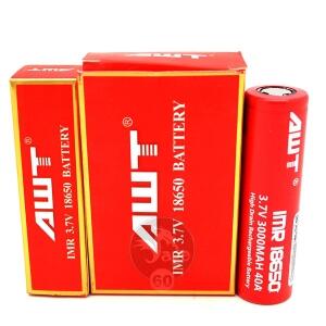 قیمت باتری قلمی 18650 لیتیوم یون ای دبلیو تی AWT 3000mAh