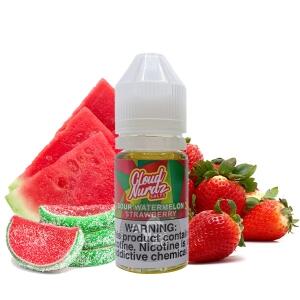 خرید سالت هندوانه توت‌فرنگی (30میل) CLOUD NURDZ SOUR WATERMELON STRAWBERRY-TFN Series