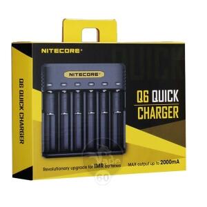 قیمت شارژر سریع‌ شش‌گانه‌ی کیو 6 نیت‌ کور NITECORE Q6 6 SLOTS