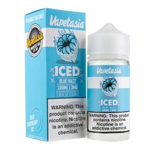 قیمت جویس تمشک آبی یخ ویپ تازیا (100میل) VAPETASIA ICED BLUE RAZZ